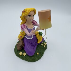 Disney Parks Rapunzel Figurine Statue W/ Light Up Lantern Figurine Statue READ